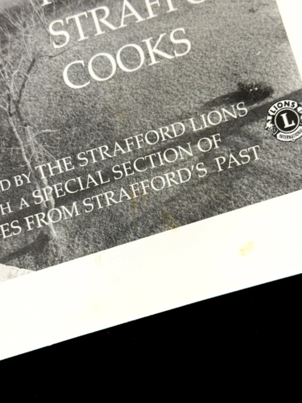 2009 Recipes from Strafford VT Cooks Lions Club Spiral Bound Cookbook